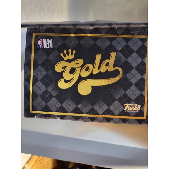 Funko Gold LeBron James Series 1 5” NBA Los Angeles Lakers Figure NIB preowned - Picture 3 of 9